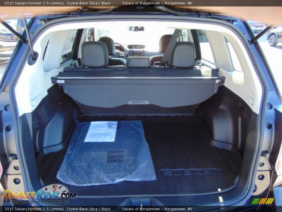 2015 Subaru Forester 2.5i Limited Crystal Black Silica / Black Photo #20