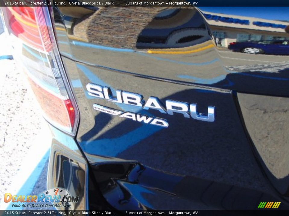 2015 Subaru Forester 2.5i Touring Crystal Black Silica / Black Photo #8