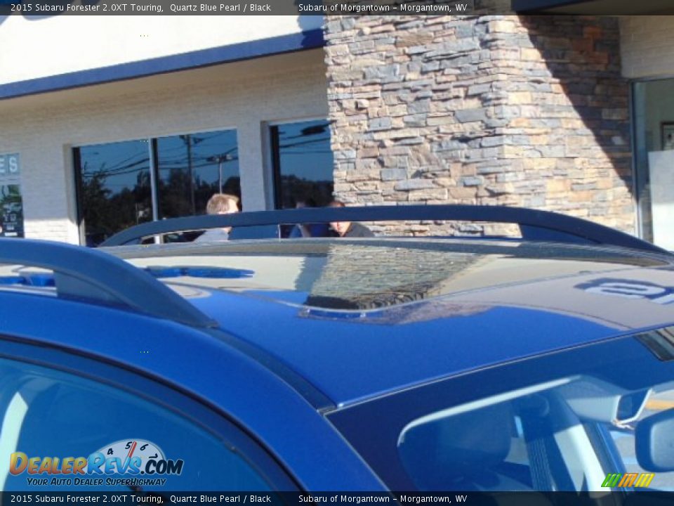 2015 Subaru Forester 2.0XT Touring Quartz Blue Pearl / Black Photo #4