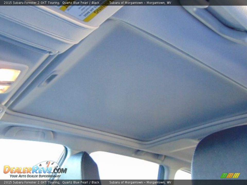 2015 Subaru Forester 2.0XT Touring Quartz Blue Pearl / Black Photo #9