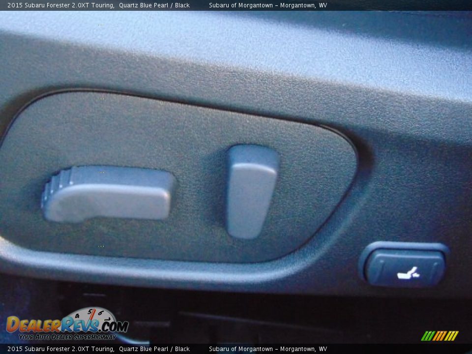2015 Subaru Forester 2.0XT Touring Quartz Blue Pearl / Black Photo #12