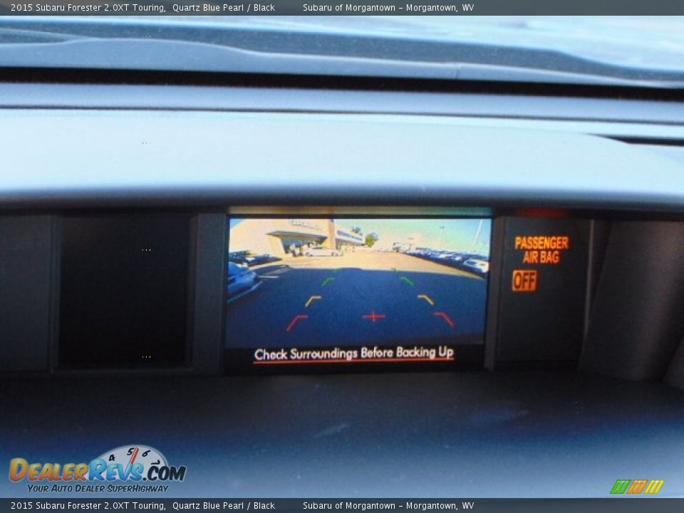 2015 Subaru Forester 2.0XT Touring Quartz Blue Pearl / Black Photo #16
