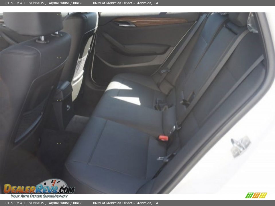 2015 BMW X1 xDrive35i Alpine White / Black Photo #5