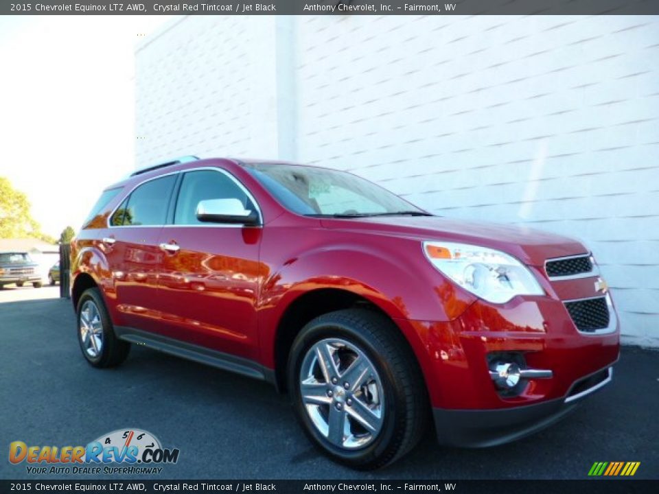 2015 Chevrolet Equinox LTZ AWD Crystal Red Tintcoat / Jet Black Photo #1