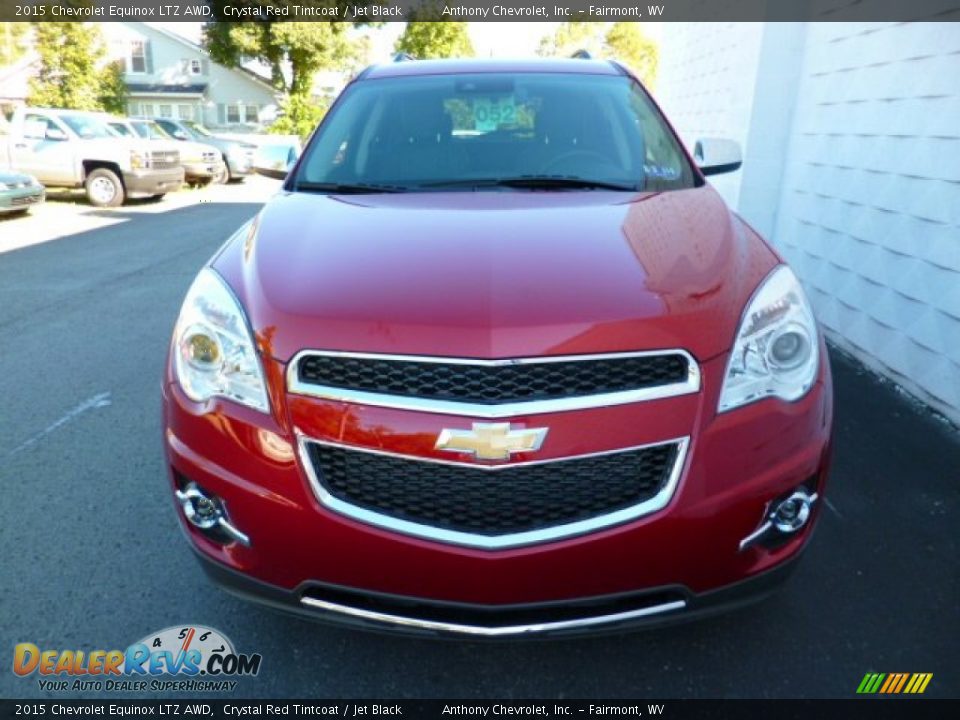 2015 Chevrolet Equinox LTZ AWD Crystal Red Tintcoat / Jet Black Photo #2