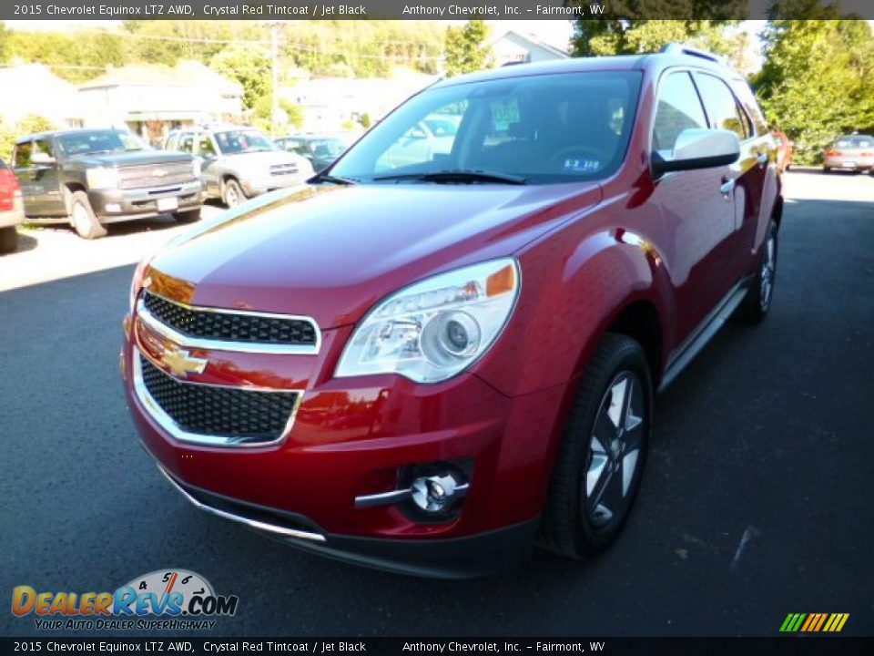 2015 Chevrolet Equinox LTZ AWD Crystal Red Tintcoat / Jet Black Photo #3