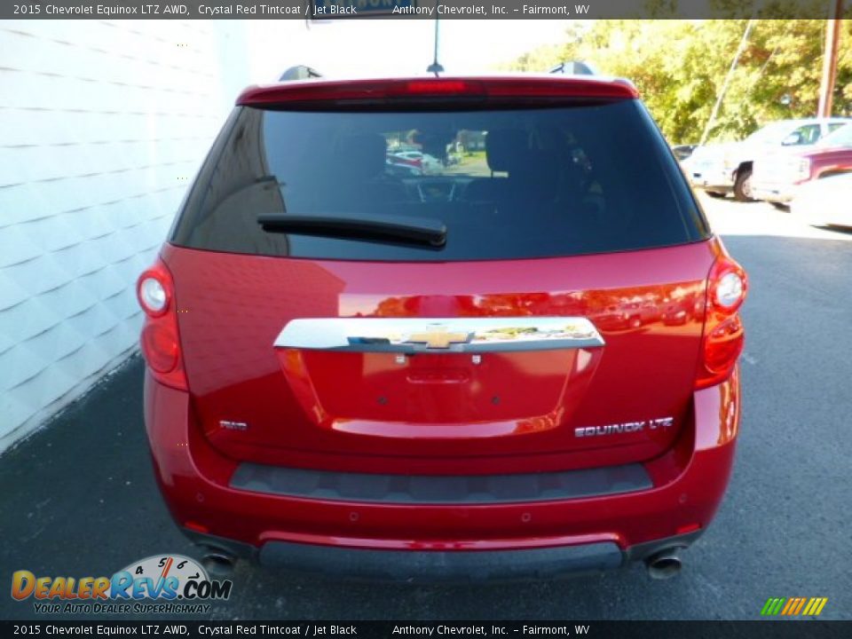 2015 Chevrolet Equinox LTZ AWD Crystal Red Tintcoat / Jet Black Photo #5