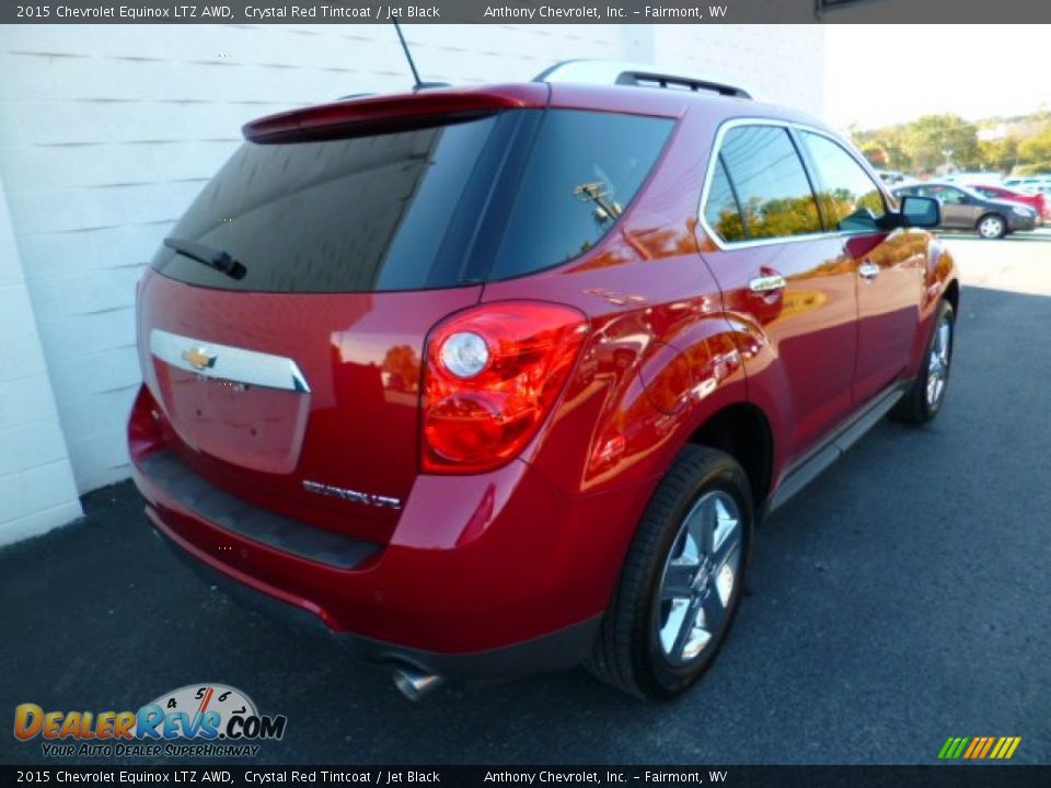 2015 Chevrolet Equinox LTZ AWD Crystal Red Tintcoat / Jet Black Photo #6