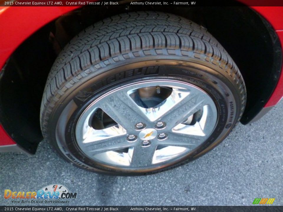 2015 Chevrolet Equinox LTZ AWD Crystal Red Tintcoat / Jet Black Photo #8
