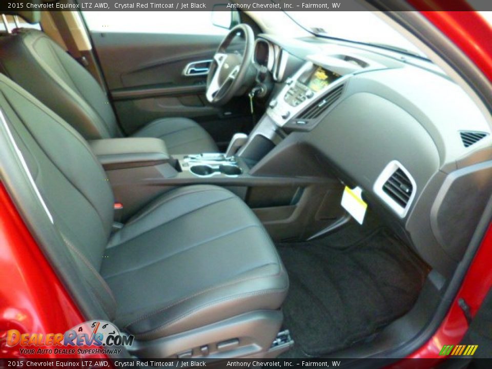 2015 Chevrolet Equinox LTZ AWD Crystal Red Tintcoat / Jet Black Photo #9