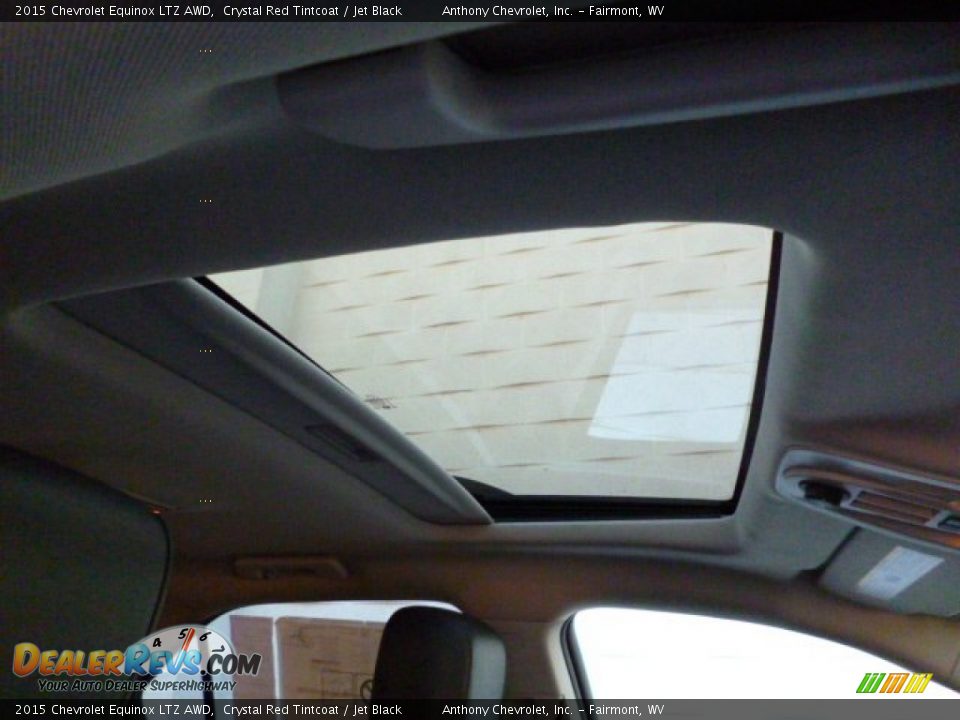 2015 Chevrolet Equinox LTZ AWD Crystal Red Tintcoat / Jet Black Photo #10