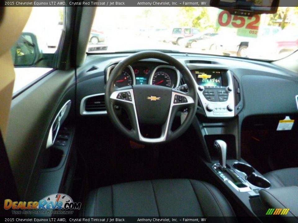 2015 Chevrolet Equinox LTZ AWD Crystal Red Tintcoat / Jet Black Photo #14