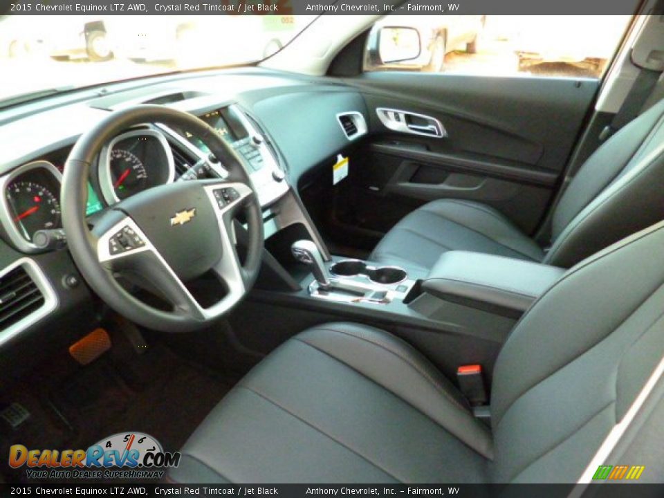 2015 Chevrolet Equinox LTZ AWD Crystal Red Tintcoat / Jet Black Photo #16