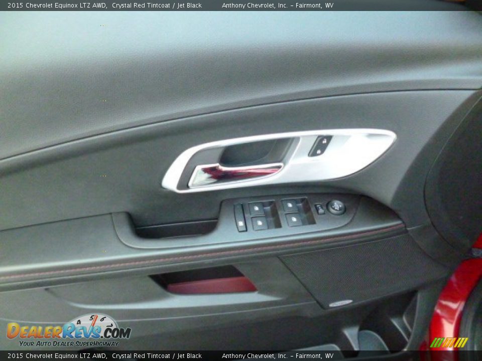 2015 Chevrolet Equinox LTZ AWD Crystal Red Tintcoat / Jet Black Photo #17