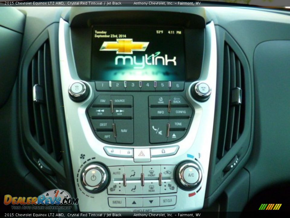 2015 Chevrolet Equinox LTZ AWD Crystal Red Tintcoat / Jet Black Photo #18