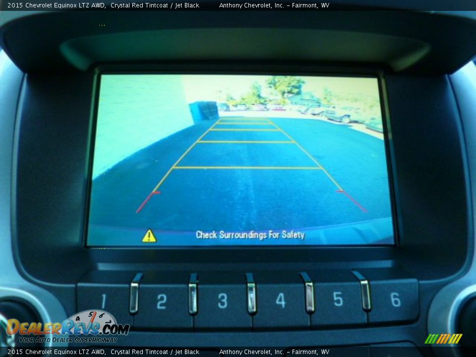 2015 Chevrolet Equinox LTZ AWD Crystal Red Tintcoat / Jet Black Photo #19