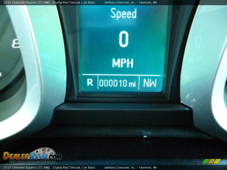 2015 Chevrolet Equinox LTZ AWD Crystal Red Tintcoat / Jet Black Photo #20