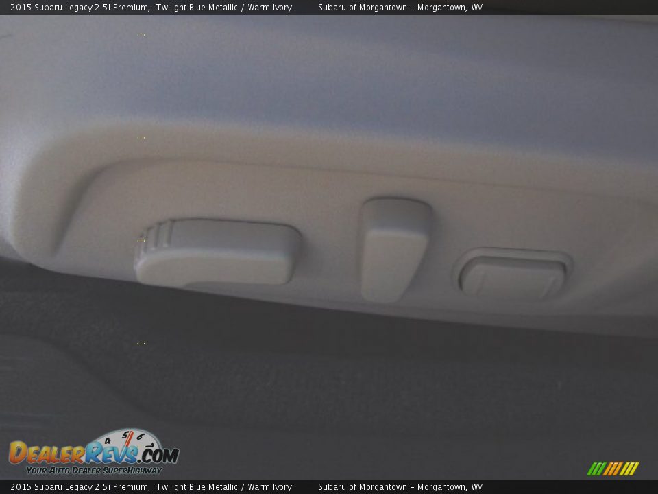2015 Subaru Legacy 2.5i Premium Twilight Blue Metallic / Warm Ivory Photo #12