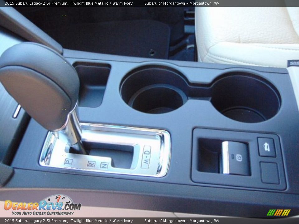 2015 Subaru Legacy 2.5i Premium Twilight Blue Metallic / Warm Ivory Photo #14
