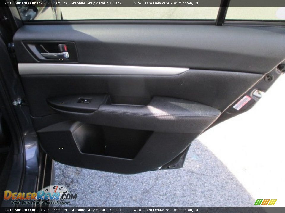 2013 Subaru Outback 2.5i Premium Graphite Gray Metallic / Black Photo #26