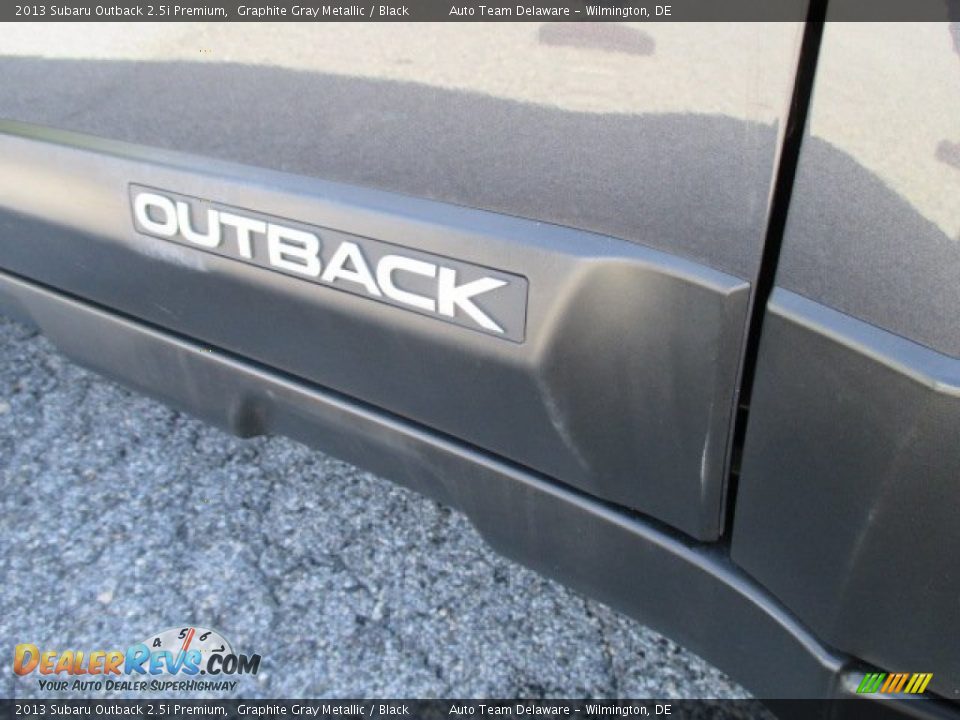 2013 Subaru Outback 2.5i Premium Graphite Gray Metallic / Black Photo #29
