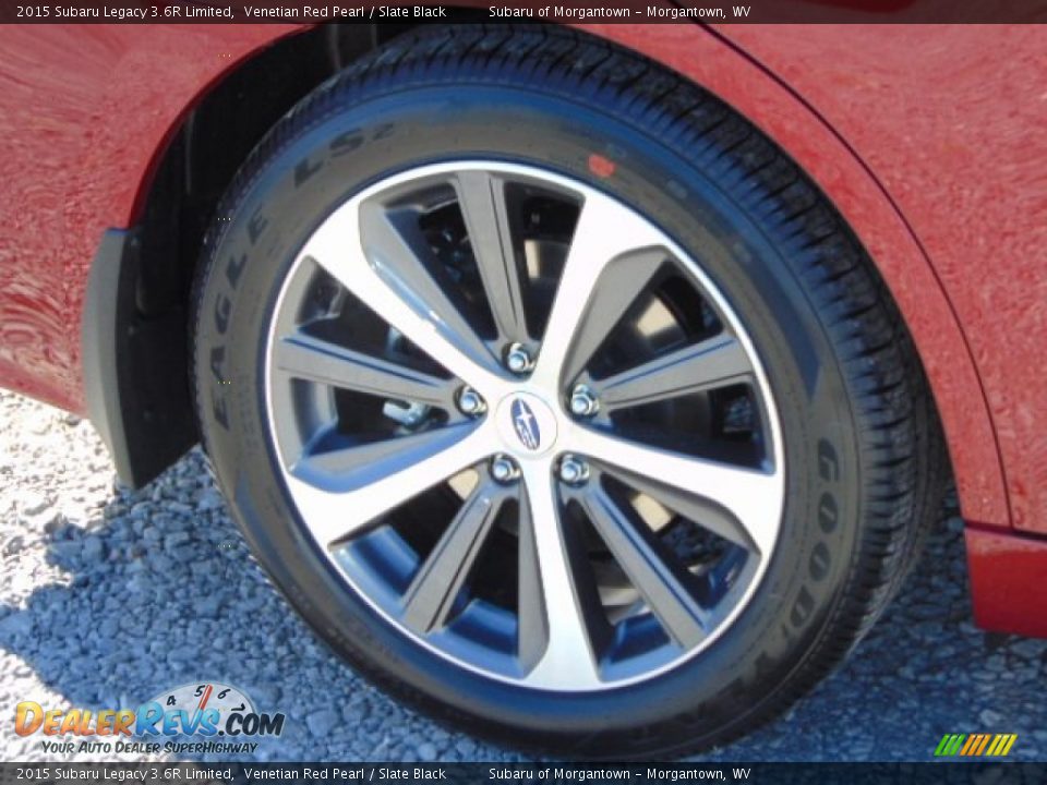 2015 Subaru Legacy 3.6R Limited Venetian Red Pearl / Slate Black Photo #3