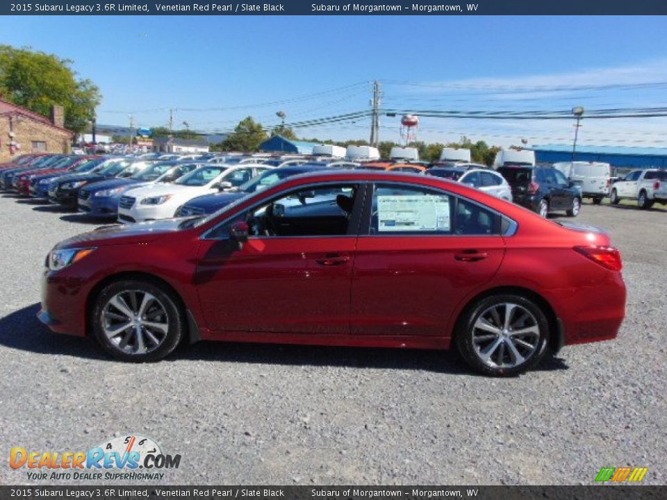 2015 Subaru Legacy 3.6R Limited Venetian Red Pearl / Slate Black Photo #6