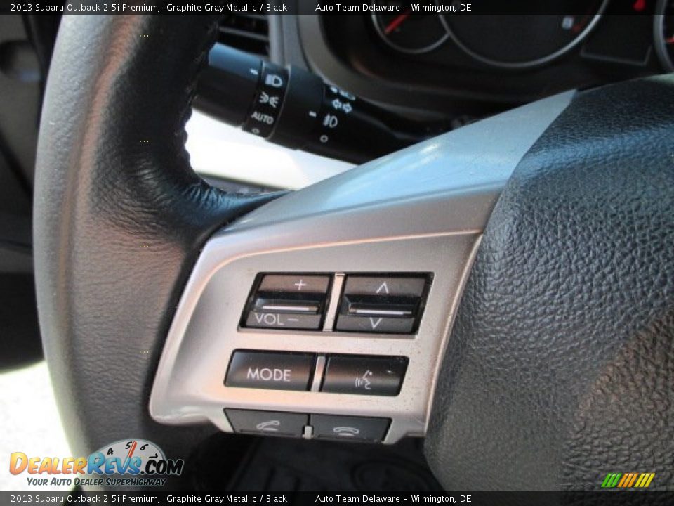 2013 Subaru Outback 2.5i Premium Graphite Gray Metallic / Black Photo #34