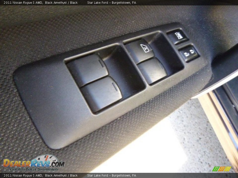 2011 Nissan Rogue S AWD Black Amethyst / Black Photo #12