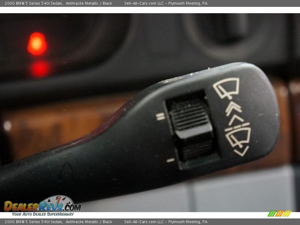 2000 BMW 5 Series 540i Sedan Anthracite Metallic / Black Photo #26