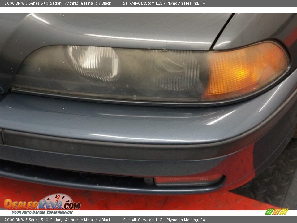 2000 BMW 5 Series 540i Sedan Anthracite Metallic / Black Photo #36