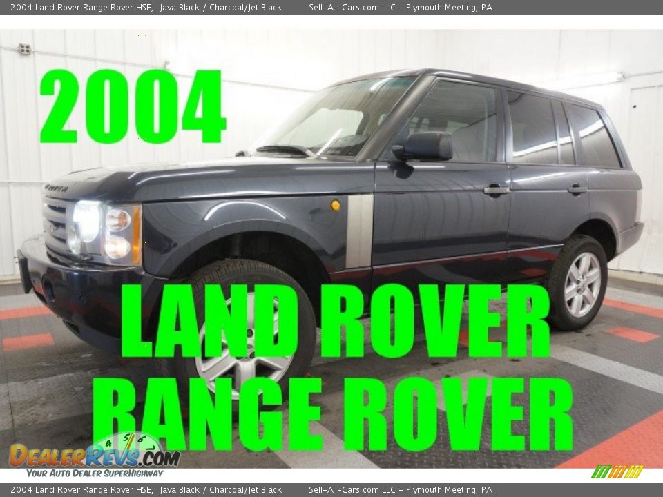2004 Land Rover Range Rover HSE Java Black / Charcoal/Jet Black Photo #1