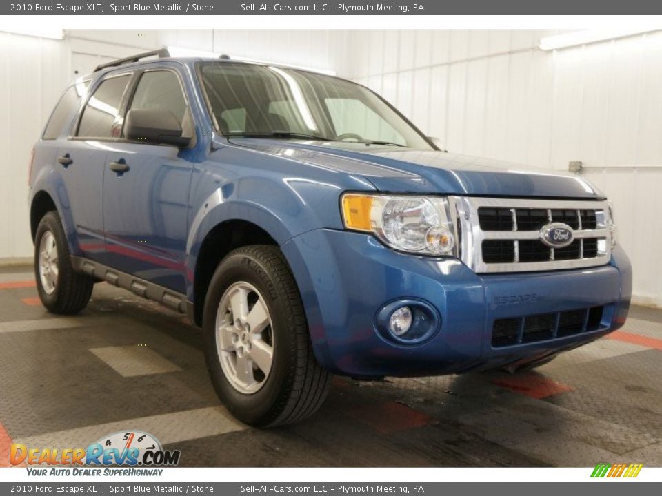 2010 Ford Escape XLT Sport Blue Metallic / Stone Photo #5