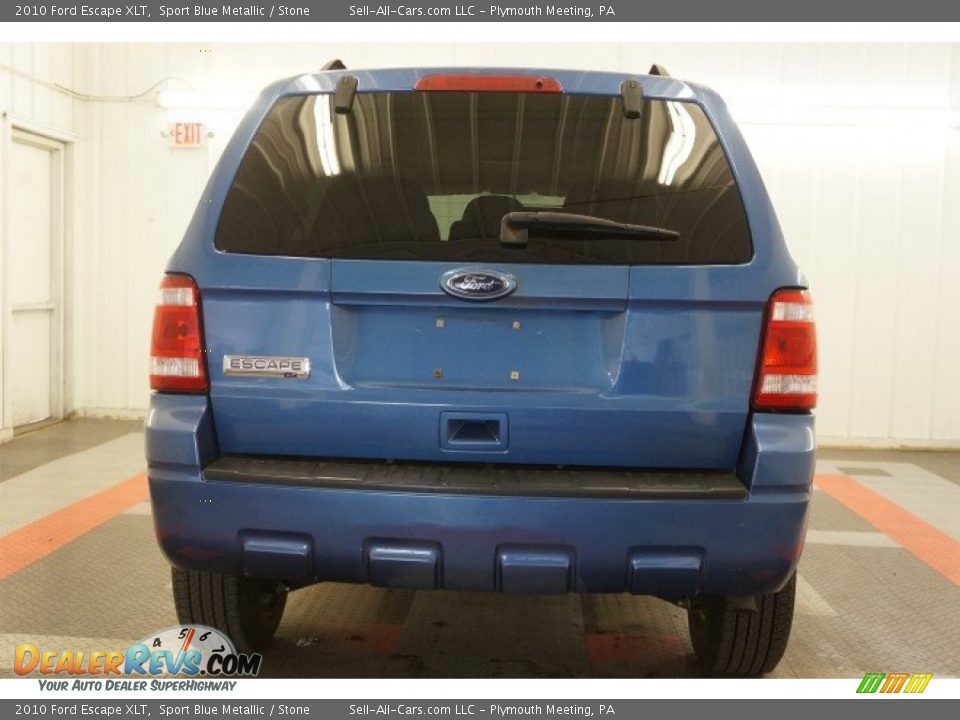 2010 Ford Escape XLT Sport Blue Metallic / Stone Photo #9