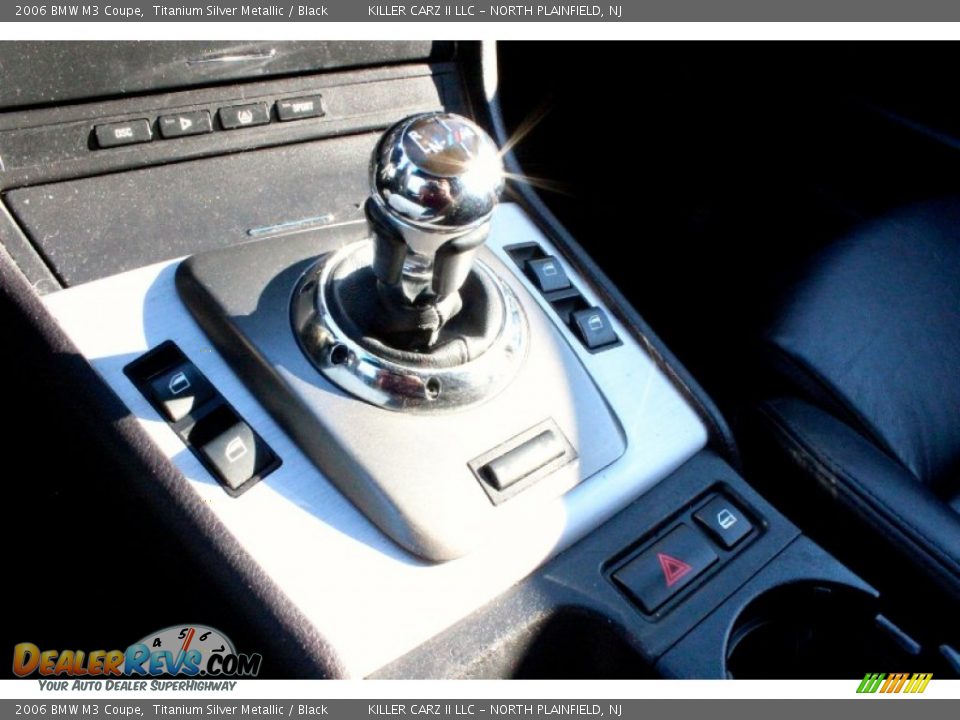 2006 BMW M3 Coupe Titanium Silver Metallic / Black Photo #19