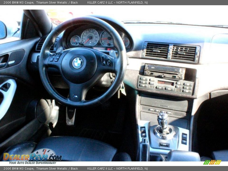 2006 BMW M3 Coupe Titanium Silver Metallic / Black Photo #27