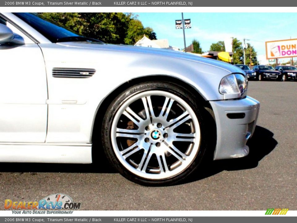 2006 BMW M3 Coupe Titanium Silver Metallic / Black Photo #29