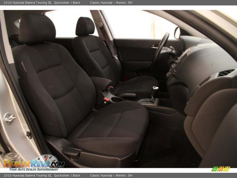 2010 Hyundai Elantra Touring SE Quicksilver / Black Photo #10