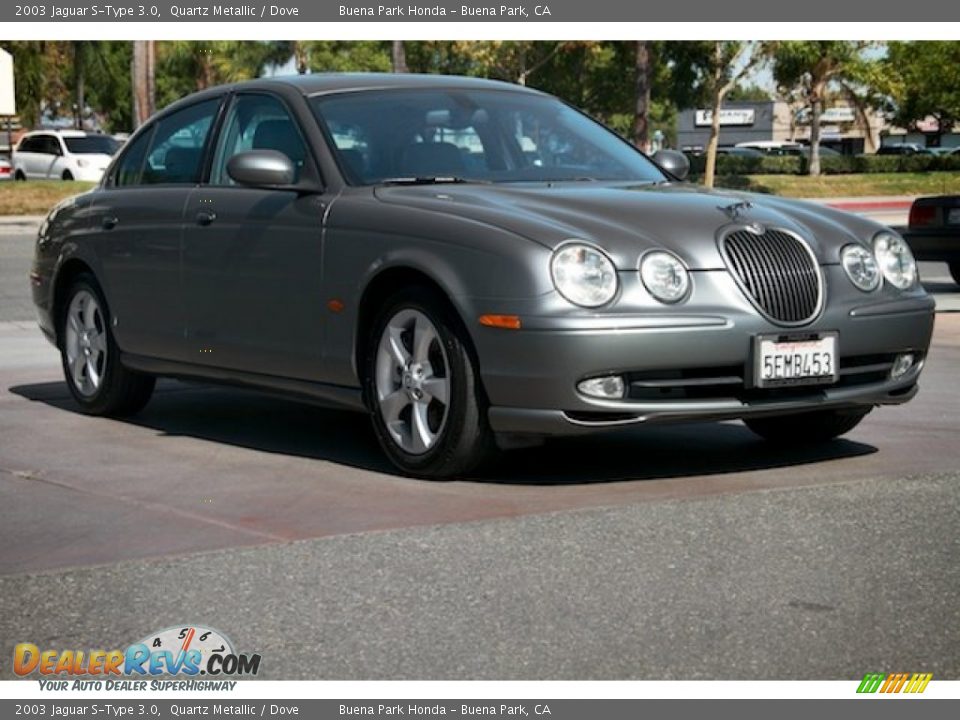 2003 Jaguar S-Type 3.0 Quartz Metallic / Dove Photo #1