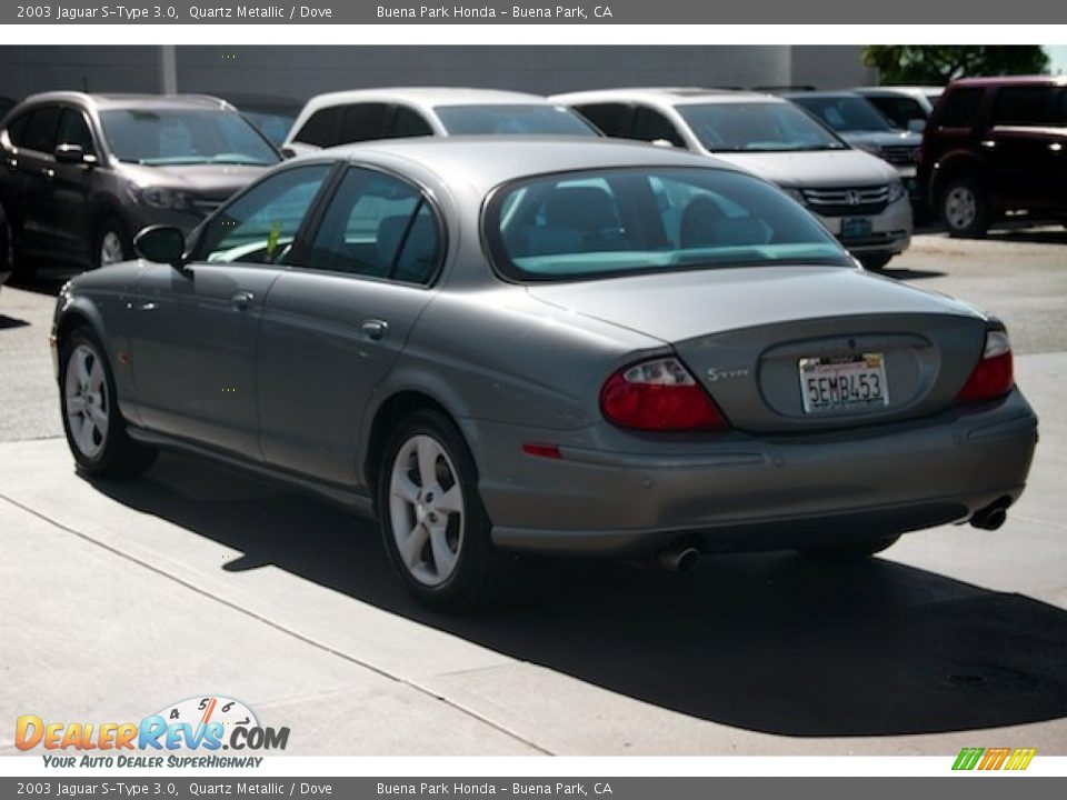 2003 Jaguar S-Type 3.0 Quartz Metallic / Dove Photo #2
