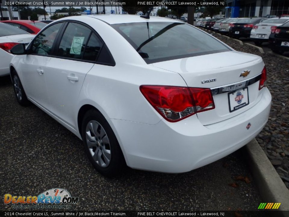 2014 Chevrolet Cruze LS Summit White / Jet Black/Medium Titanium Photo #2