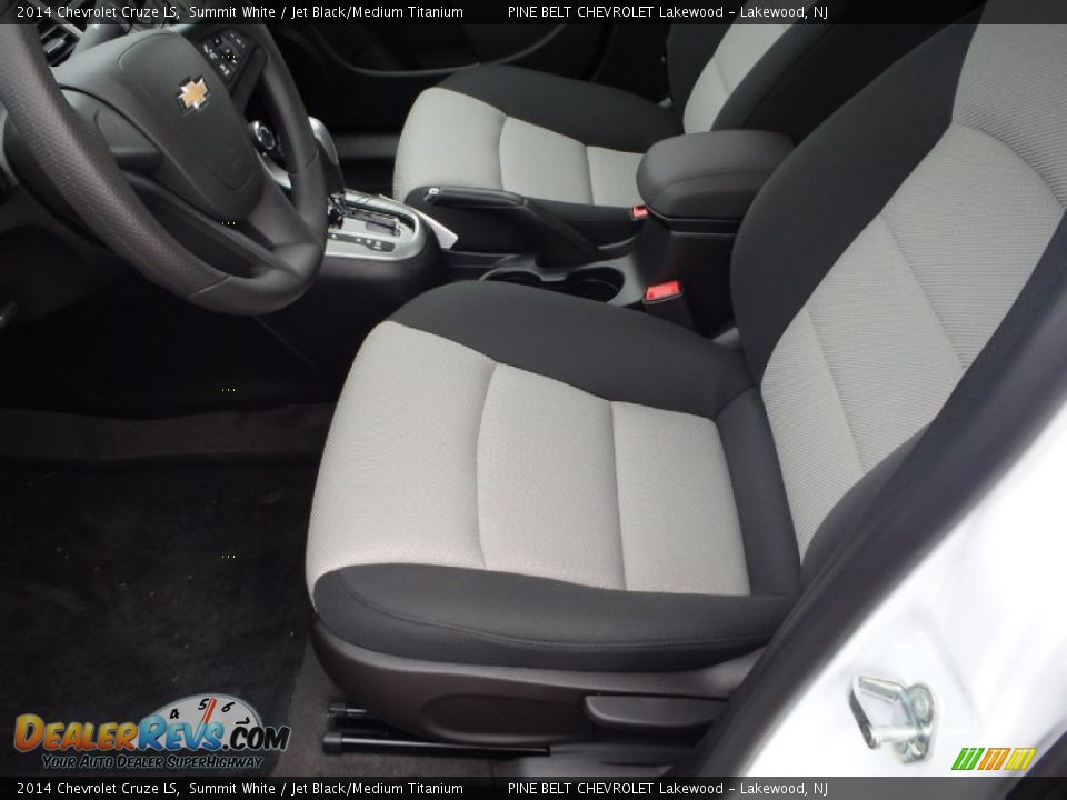 2014 Chevrolet Cruze LS Summit White / Jet Black/Medium Titanium Photo #3