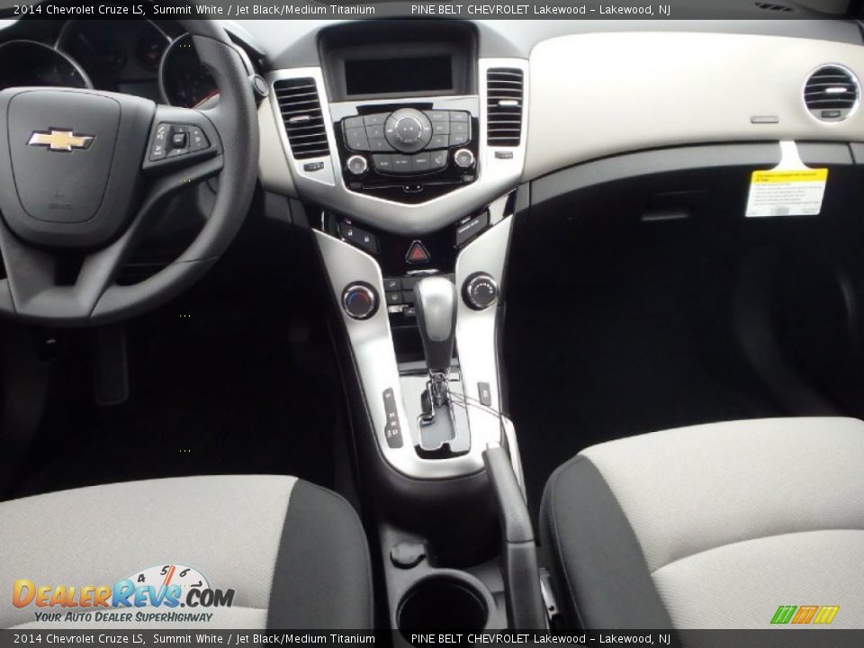 2014 Chevrolet Cruze LS Summit White / Jet Black/Medium Titanium Photo #5