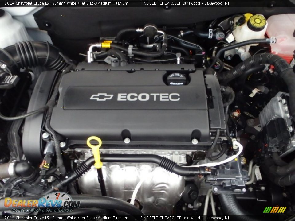 2014 Chevrolet Cruze LS Summit White / Jet Black/Medium Titanium Photo #9