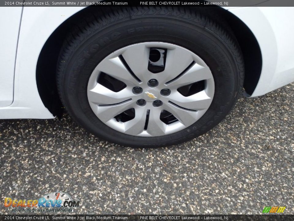 2014 Chevrolet Cruze LS Summit White / Jet Black/Medium Titanium Photo #11