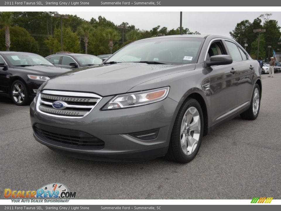 2011 Ford Taurus SEL Sterling Grey / Light Stone Photo #7