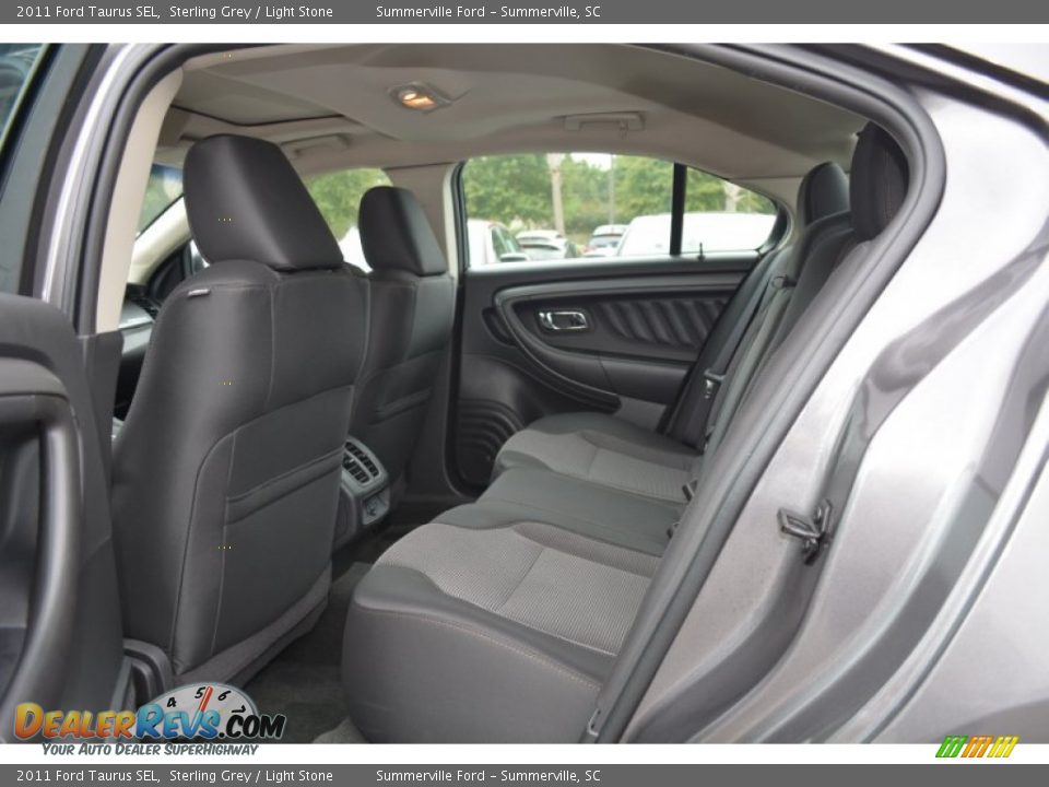 2011 Ford Taurus SEL Sterling Grey / Light Stone Photo #10