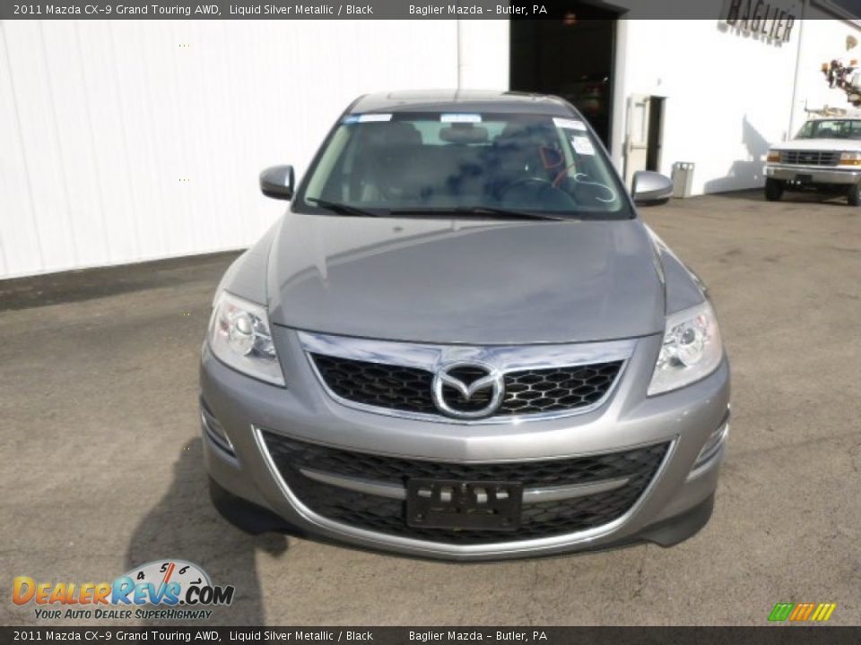 2011 Mazda CX-9 Grand Touring AWD Liquid Silver Metallic / Black Photo #2