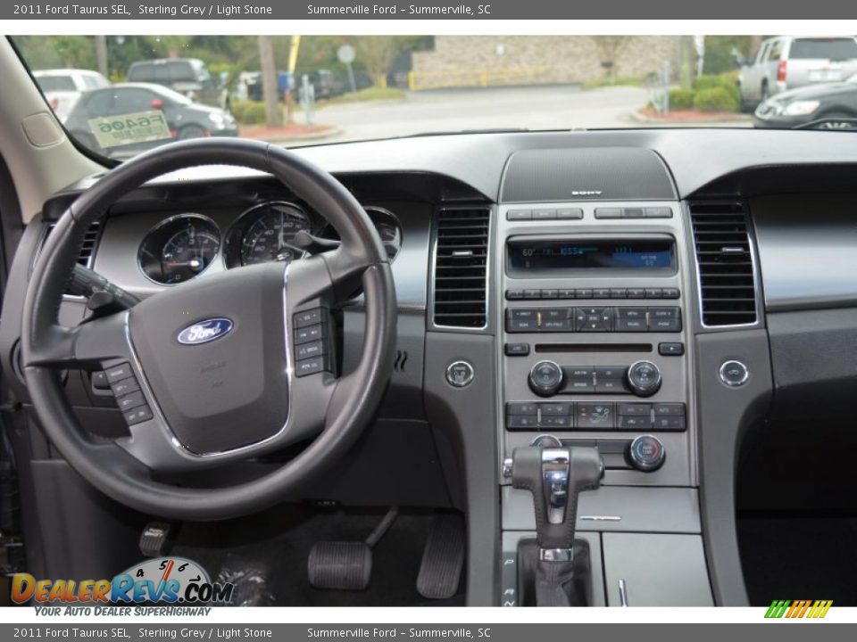 2011 Ford Taurus SEL Sterling Grey / Light Stone Photo #13