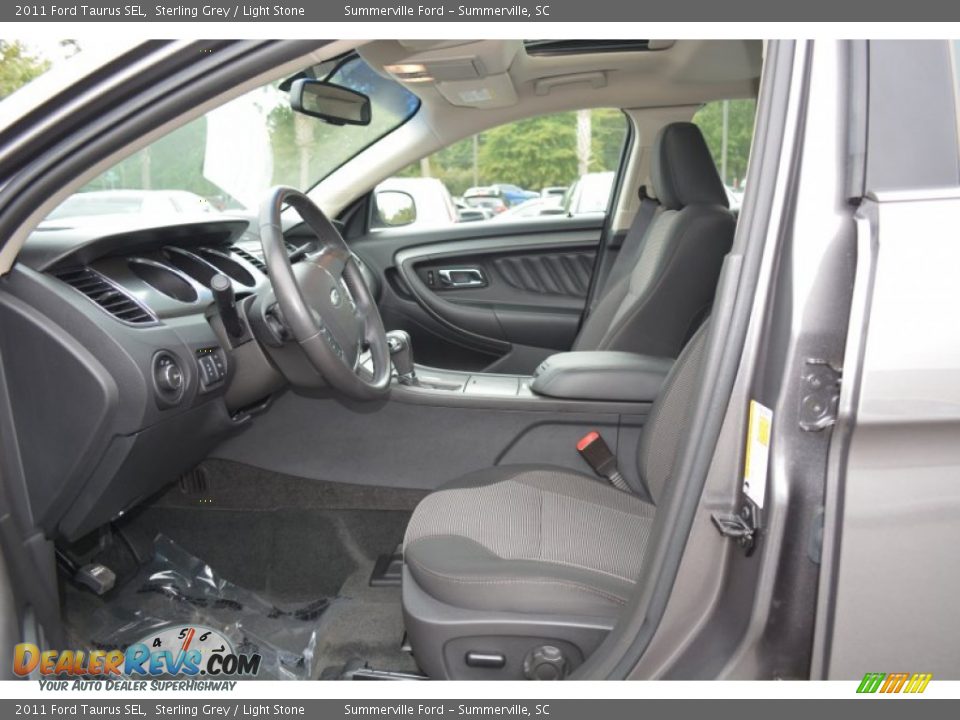 2011 Ford Taurus SEL Sterling Grey / Light Stone Photo #17